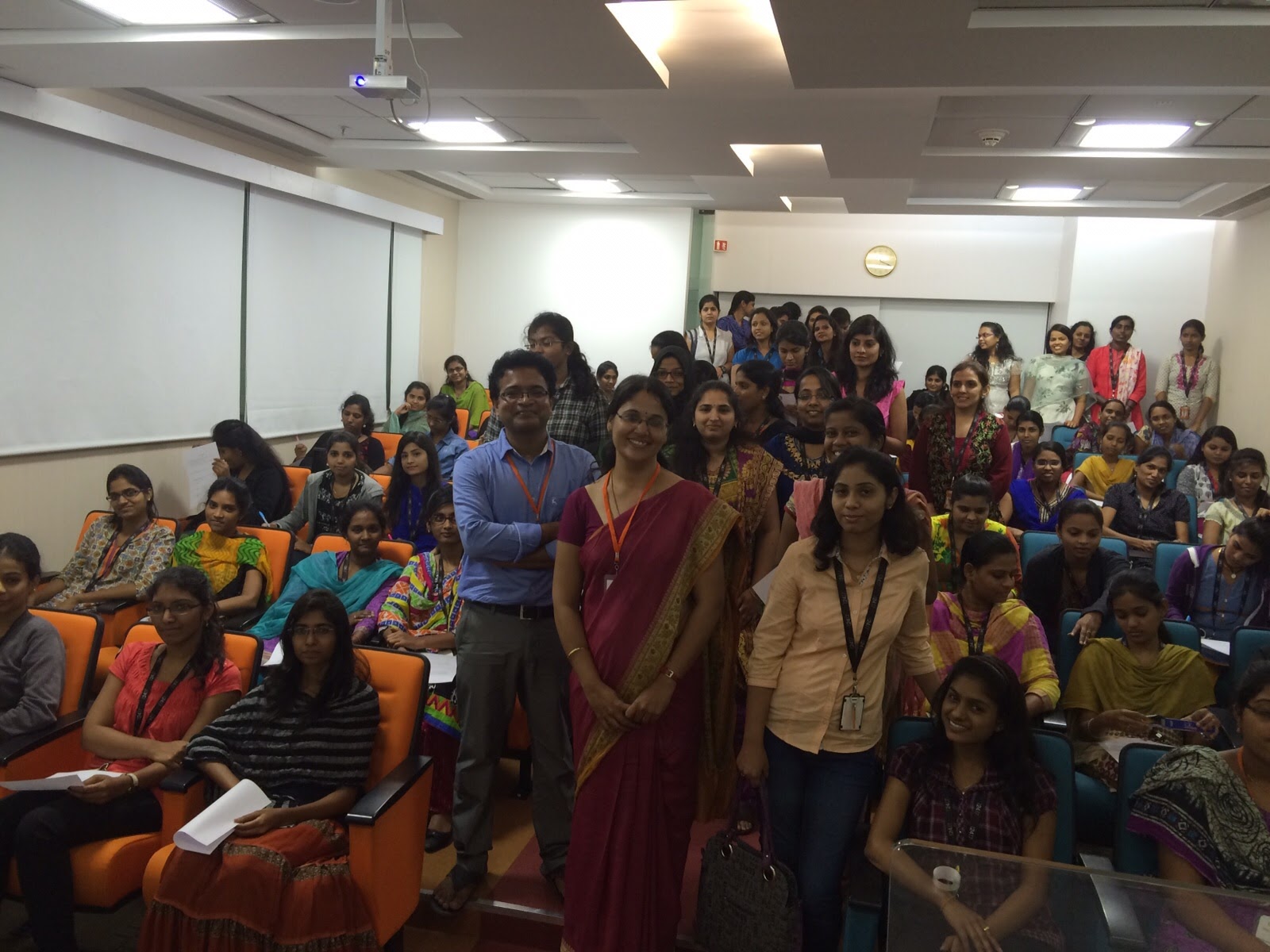 Dr. Suresh Kumar teaching 45+ students in a university lecture hall