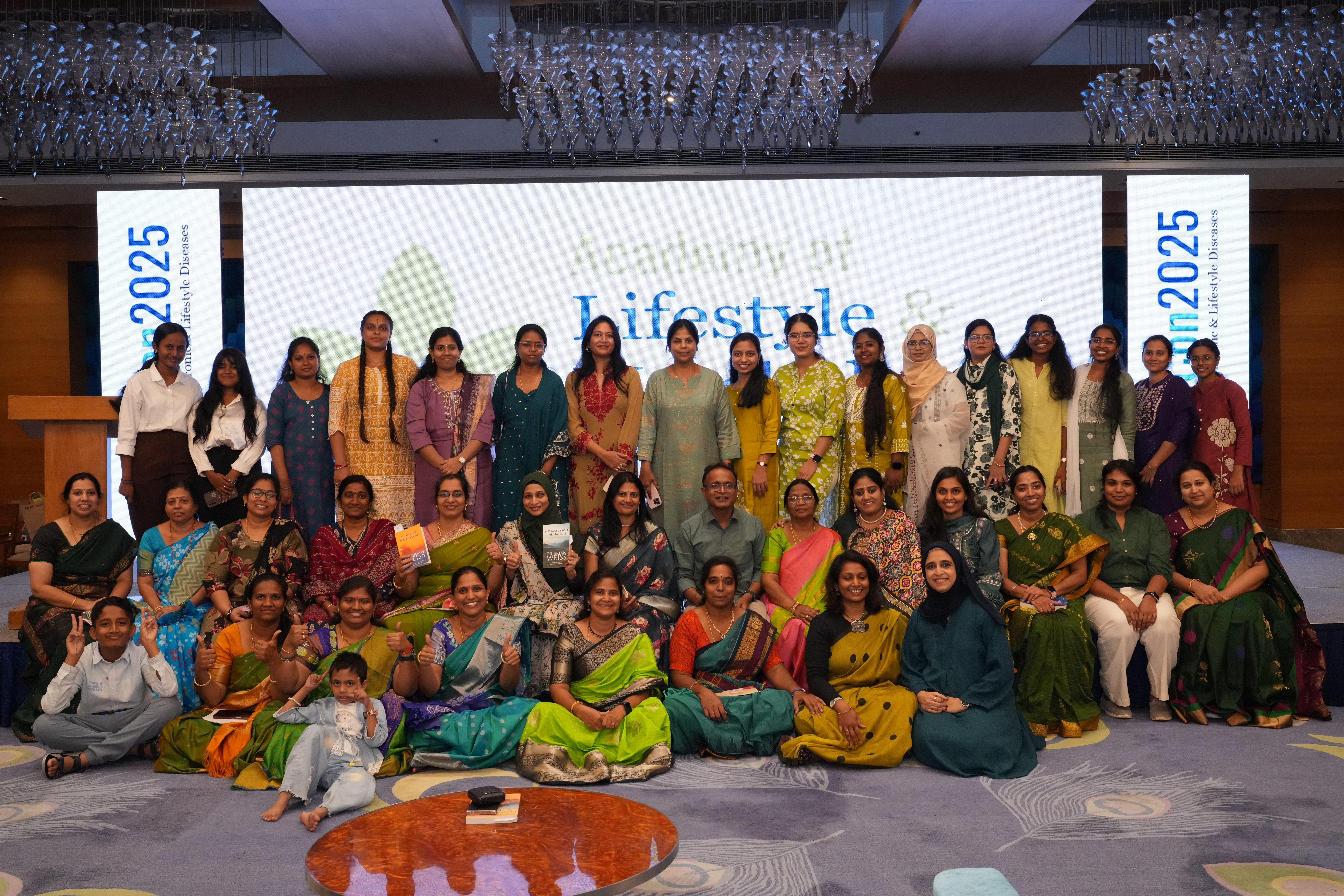 Intergenerational community of families, children, and health mentors at HolistiCon 2025
